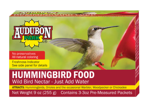 Audubon Park® Pre-Measured Hummingbird Food Packets Perspective: front
