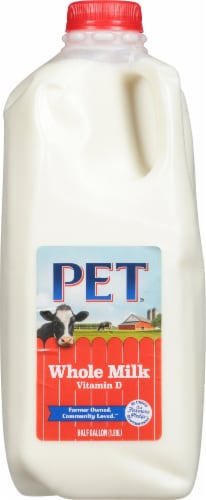 PET® Dairy Whole Milk Perspective: front