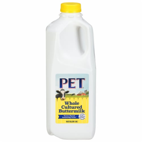PET Dairy Whole Cultured Buttermilk Perspective: front