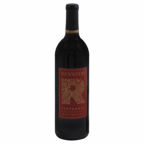 Renwood Red Label Zinfandel California Red Wine Perspective: front