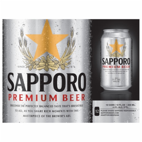 Sapporo Premium Beer Perspective: front