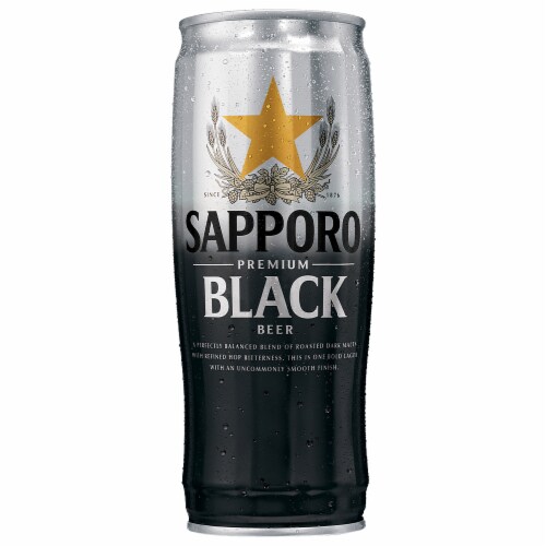 Sapporo Premium Black Beer Perspective: front