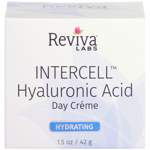 Reviva Labs Hydrating Intercell Hyaluronic Acid Day Creme Perspective: front