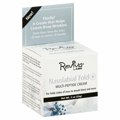Reviva Labs Nasolabial Fold Multi-Peptide Cream Perspective: front