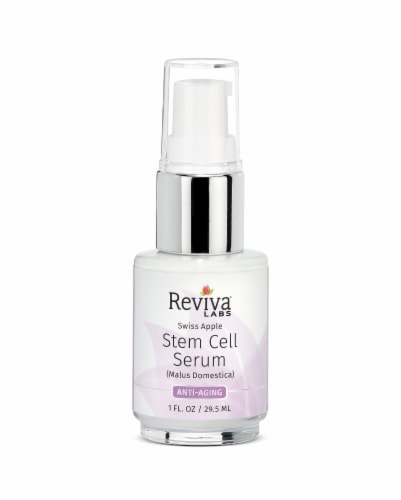 Reviva Labs Swiss Apple Anti-Aging Stem Cell Serum Perspective: front