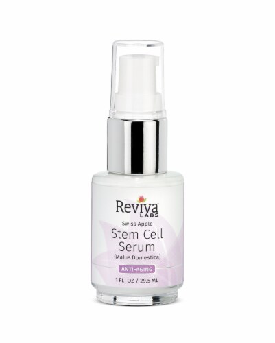 Reviva Labs Swiss Apple Anti-Aging Stem Cell Serum Perspective: front