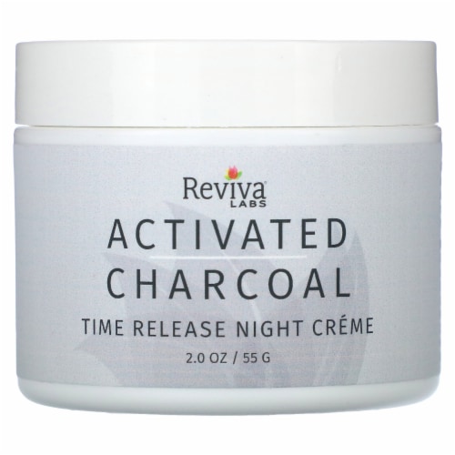 Reviva Labs Charcoal Night Creme Perspective: front