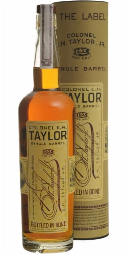 E. H. Taylor Jr. Single Barrel Bourbon Perspective: front