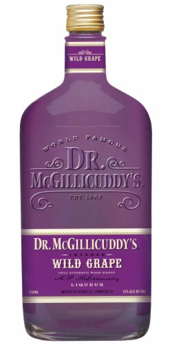 Dr Mcgillicuddy's Intense Wild Grape Liqueur Perspective: front