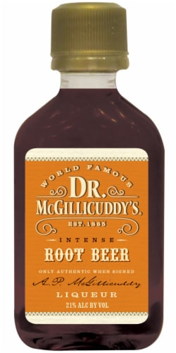 Dr. McGillicuddy's® Intense Root Beer Liqueur Perspective: front