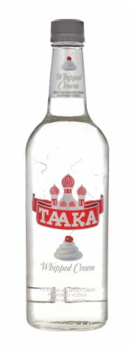Taaka® Whipped Cream Vodka Perspective: front