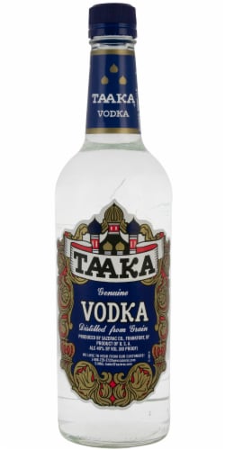 Taaka Genuine Vodka Perspective: front