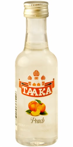 Taaka Peach Vodka Perspective: front