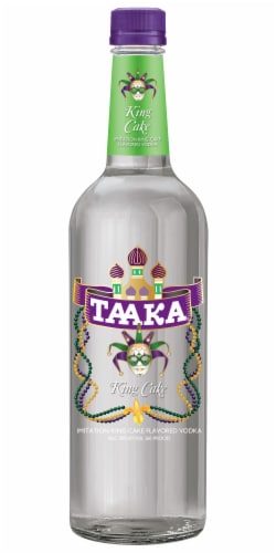 Taaka King Cake Vodka Perspective: front