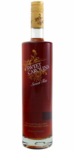 Sweet Carolina Sweet Tea Flavored Vodka Perspective: front