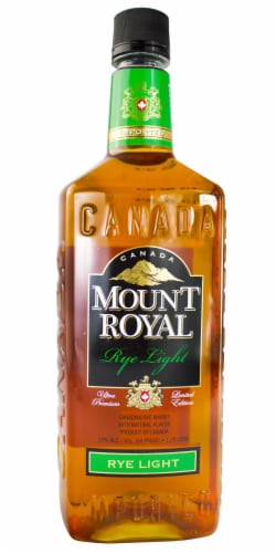 Mount Royal Ultra Premium Limited Edition Light Canadian Rye Whisky Perspective: front