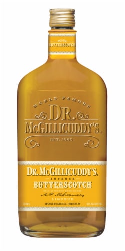 Dr. McGillicuddy's Intense Butterscotch Liqueur Perspective: front