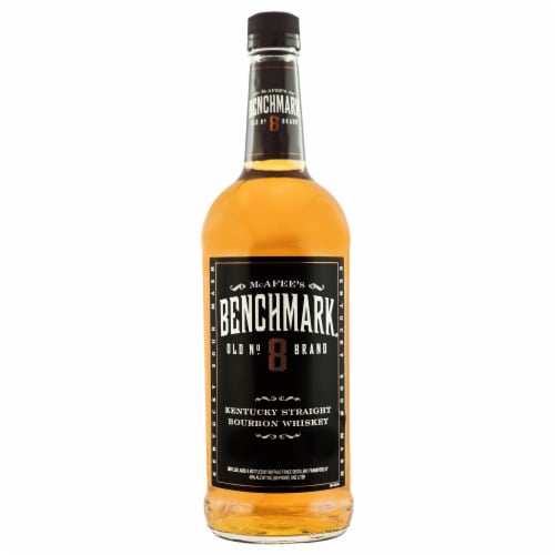 Benchmark® Old No. 8 Brand Kentucky Straight Bourbon Whiskey Perspective: front