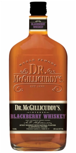 Dr. McGillicuddy's® Intense Blackberry Whiskey Perspective: front