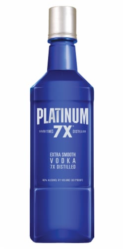 Platinum 7X Vodka Perspective: front