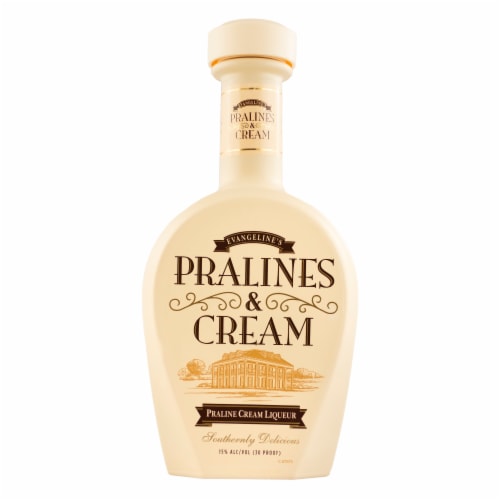 Pralines & Creams Liqueur Perspective: front