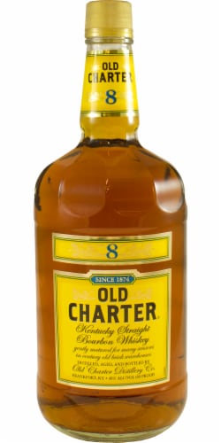 Old Charter 8 Year Kentucky Straight Bourbon Whiskey Perspective: front