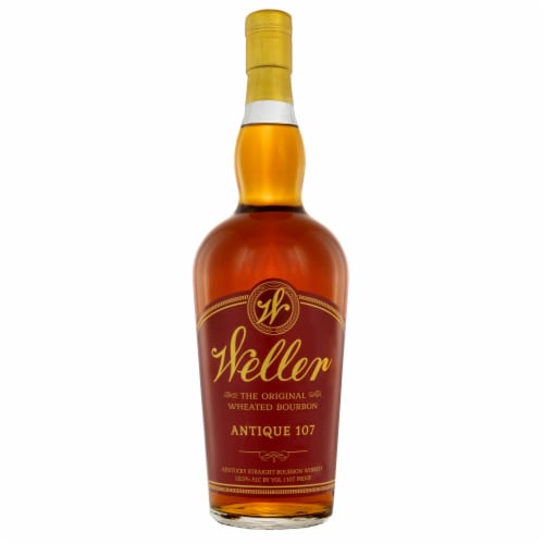 Weller Antique Kentucky Straight Bourbon Whiskey Perspective: front