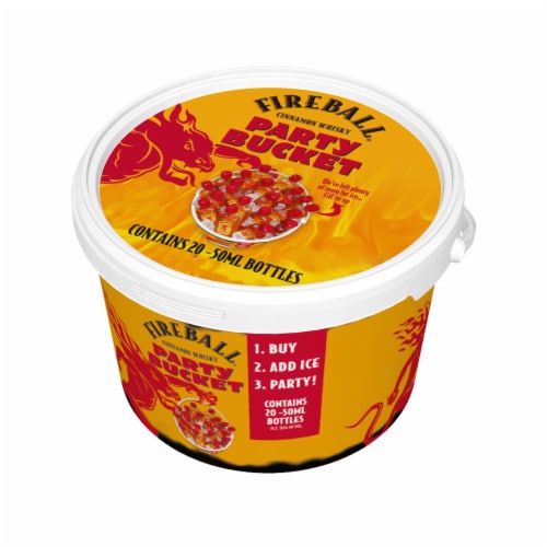 Fireball Hot Cinnamon Blended Whisky Perspective: front