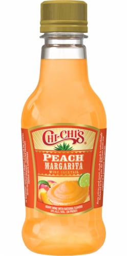 Chi-Chi's Peach Margarita Wine Cocktails Perspective: front