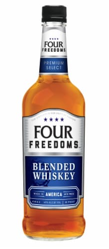 Four Freedoms Blended Whiskey Perspective: front
