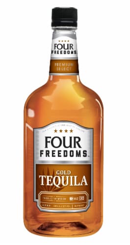 Four Freedoms Gold Tequila Perspective: front