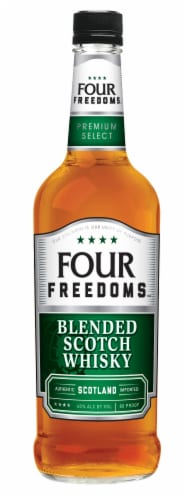Four Freedoms Premium Select Blended Scotch Whisky Perspective: front