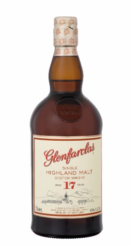 Glenfarclas® 17 Year Single Highland Malt Scotch Whisky Perspective: front