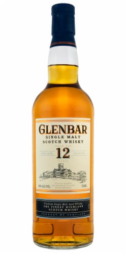 Glenbar 12 Year Scotch Perspective: front