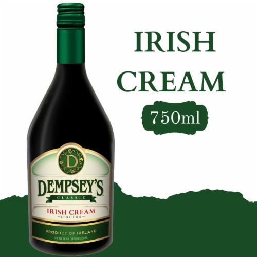 Dempsey's Irish Cream Liqueur Perspective: front