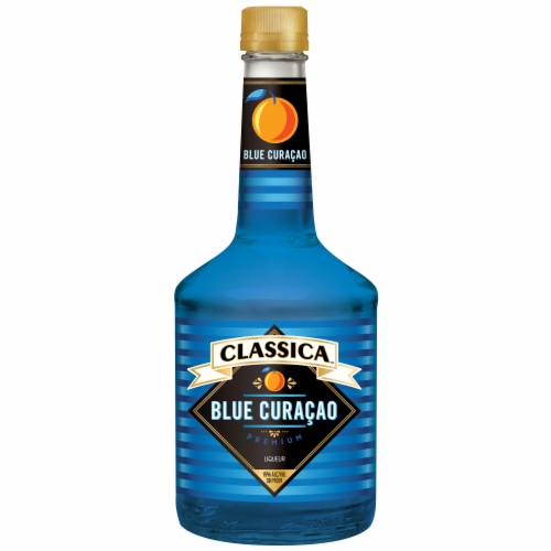 Classica Blue Curacao Liqueur Perspective: front