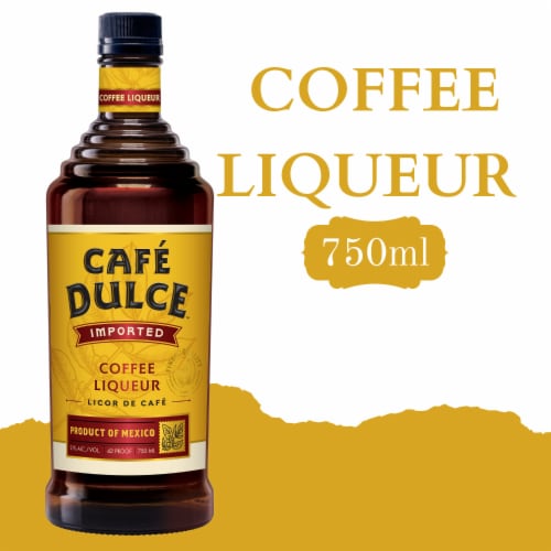 Cafe Dulce Coffee Liqueur Perspective: front