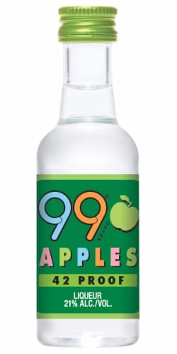 99® Brand Apples Liqueur Perspective: front