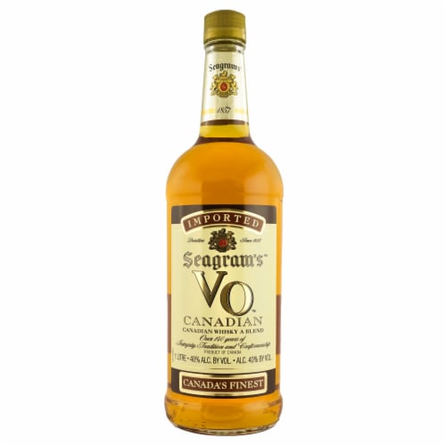 Seagram's Canadian Whisky Perspective: front