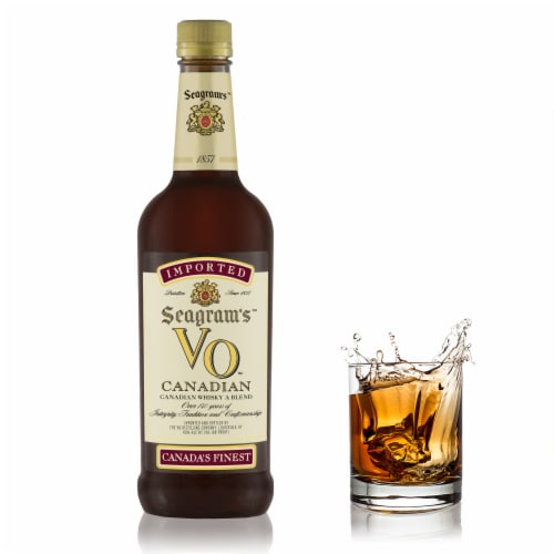Seagram's VO Canadian Whisky - 80 Proof Perspective: front