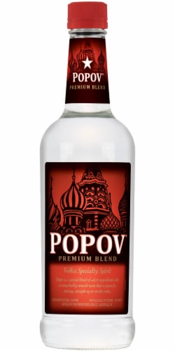 Popov® Vodka - 80 Proof Perspective: front
