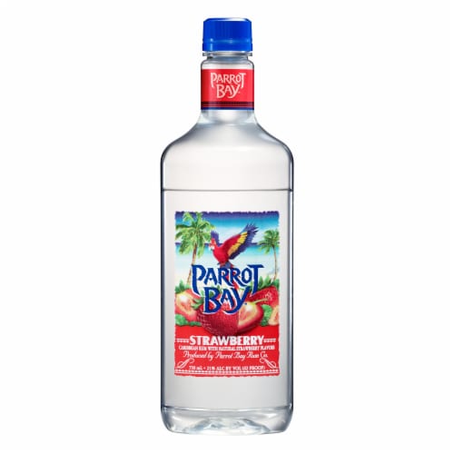 Parrot Bay Strawberry Rum - 42 Proof Perspective: front