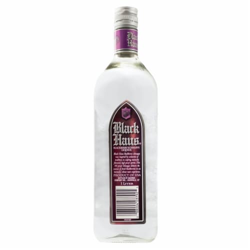 Black Haus 80 Proof Blackberry Liqueur Perspective: front