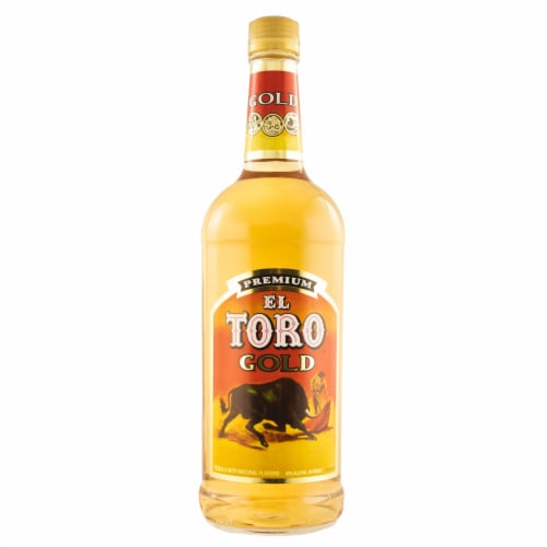 El Toro Gold Premium Tequila Perspective: front