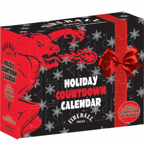 Fireball® Whisky Holiday Countdown Calendar, 1 ct - Fred Meyer