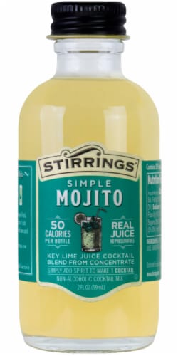 Stirrings Simple Mojito Cocktail Mix Perspective: front