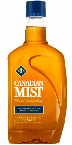 Canadian Mist Blended Canadian Whisky Perspective: front