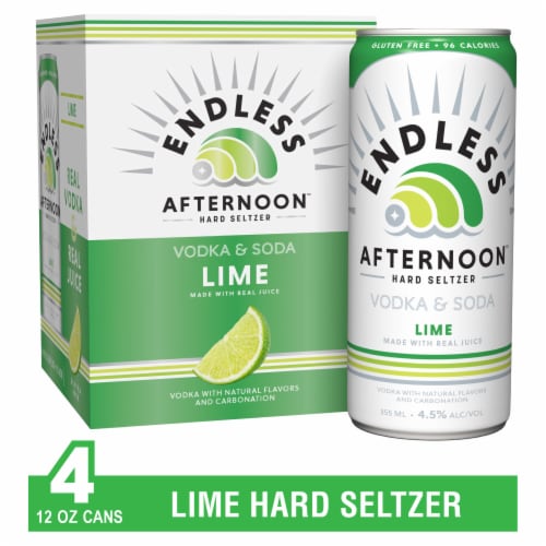 Endless Summer Lime Hard Seltzer Perspective: front