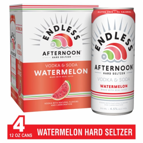 Endless Summer Watermelon Hard Seltzer Perspective: front