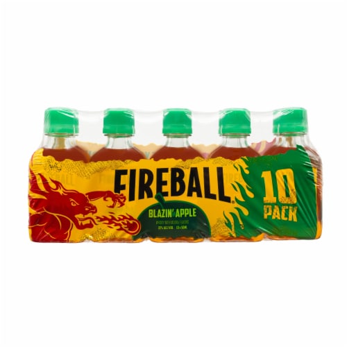 Fireball Blazin Apple Whiskey Pack Perspective: front